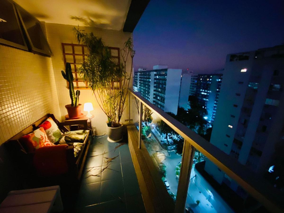 Jumpinbed - Leblon Flat Service - Sala E Quarto Com Varanda E Vista Do Mar. Rio de Janeiro Ngoại thất bức ảnh