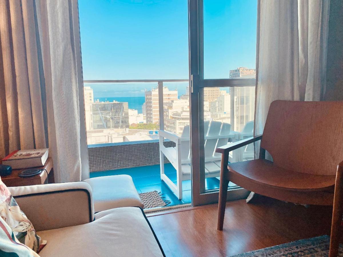 Jumpinbed - Leblon Flat Service - Sala E Quarto Com Varanda E Vista Do Mar. Rio de Janeiro Ngoại thất bức ảnh