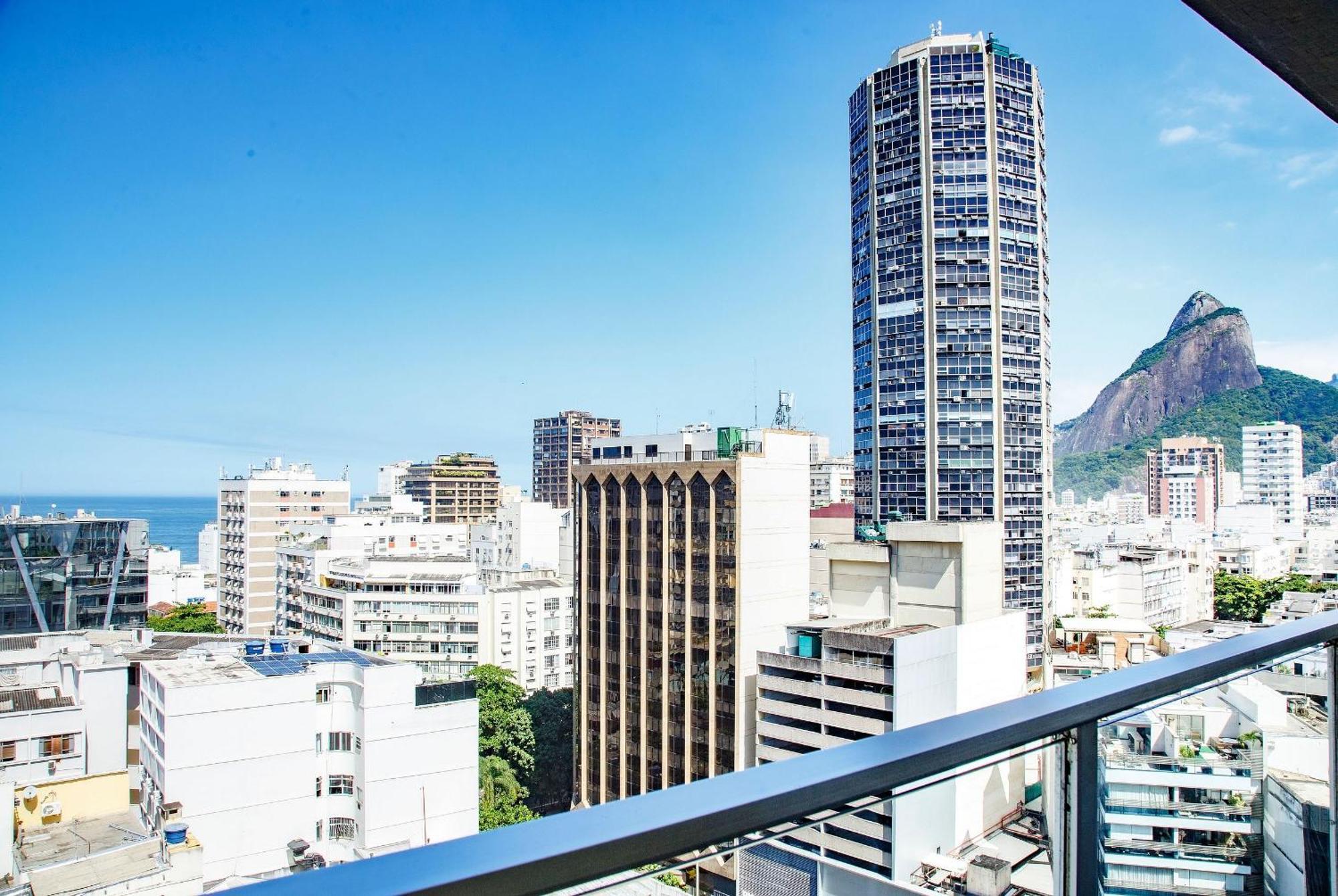 Jumpinbed - Leblon Flat Service - Sala E Quarto Com Varanda E Vista Do Mar. Rio de Janeiro Ngoại thất bức ảnh